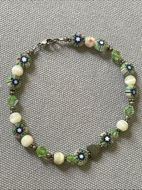 Millefiori Vintage 925 Bracelet